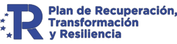 Logo plan de recuperación, transformación y resiliencia Logo plan de recuperación, transformación y resiliencia